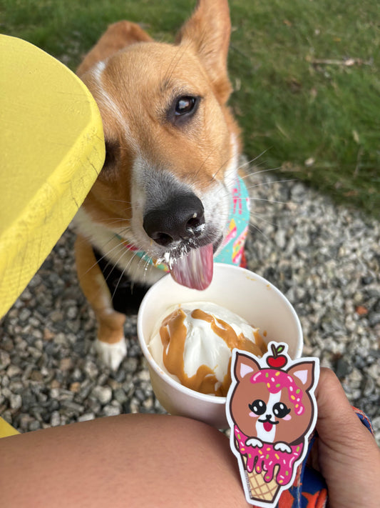 Nitro ice cream cutie sticker