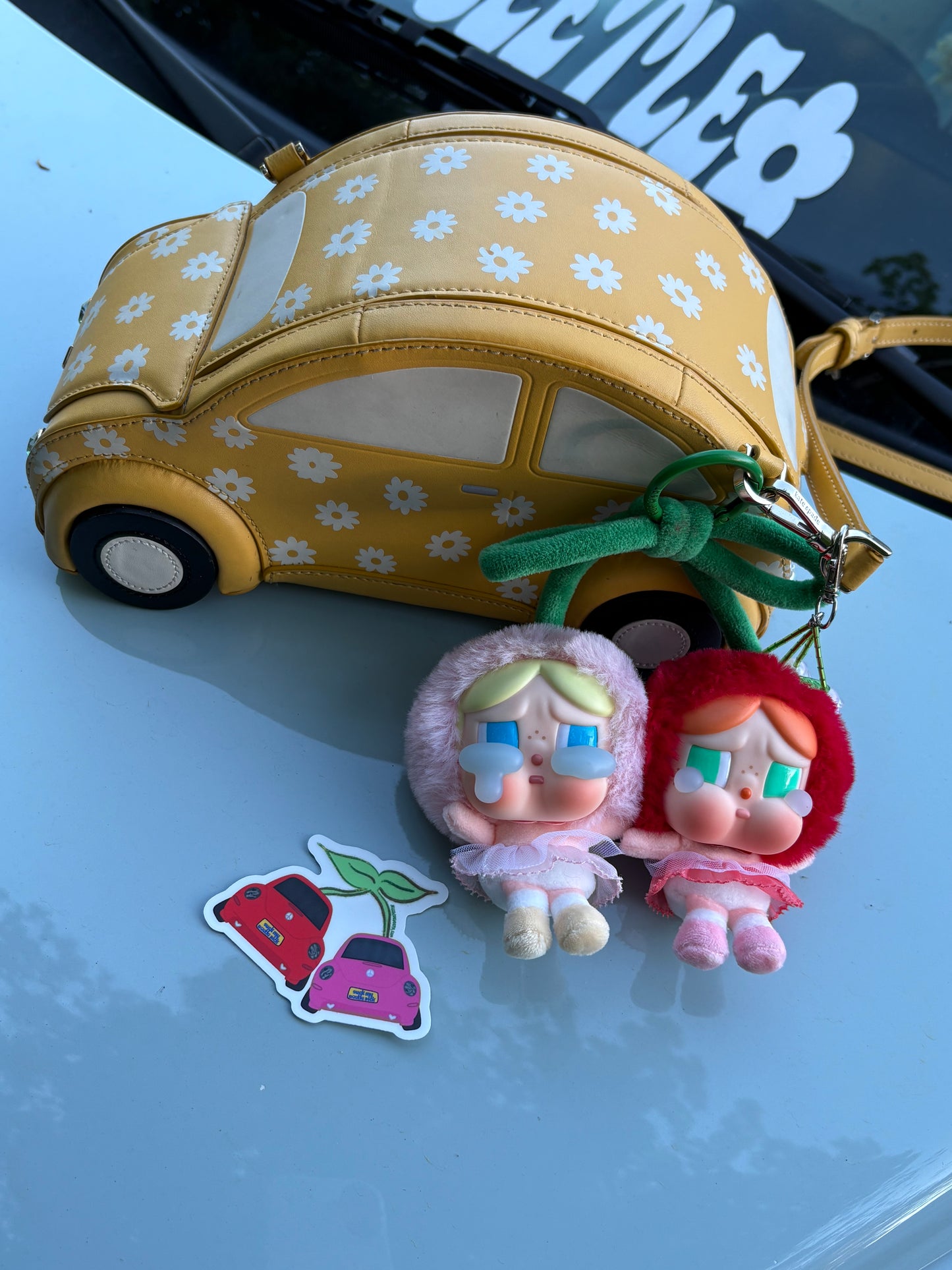 Beetle Cherry Sticker
