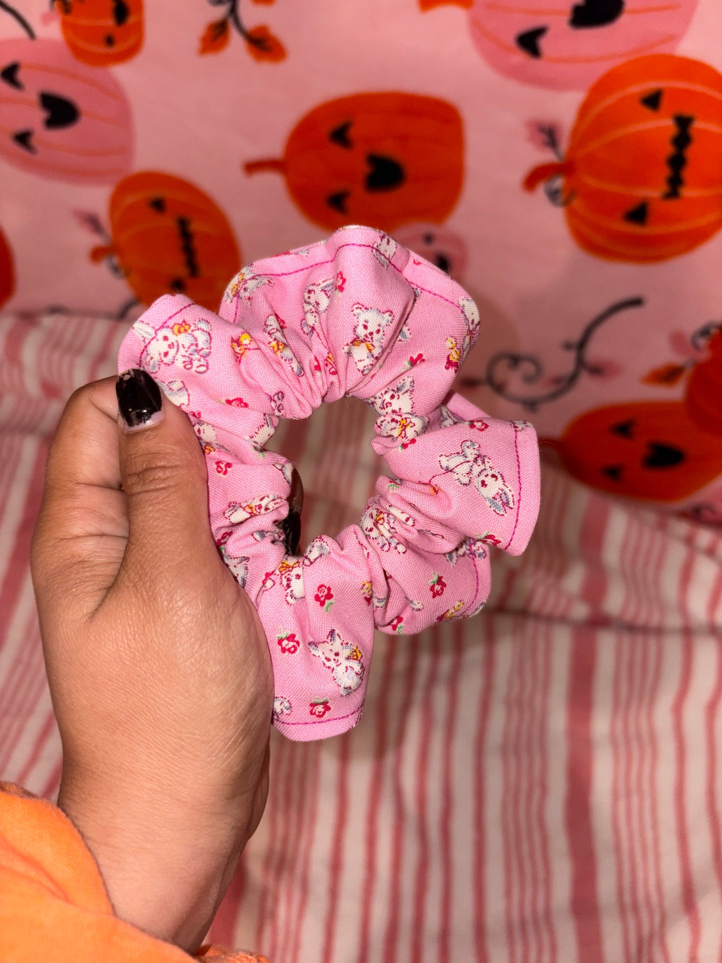 Cutesy Animals scrunchie