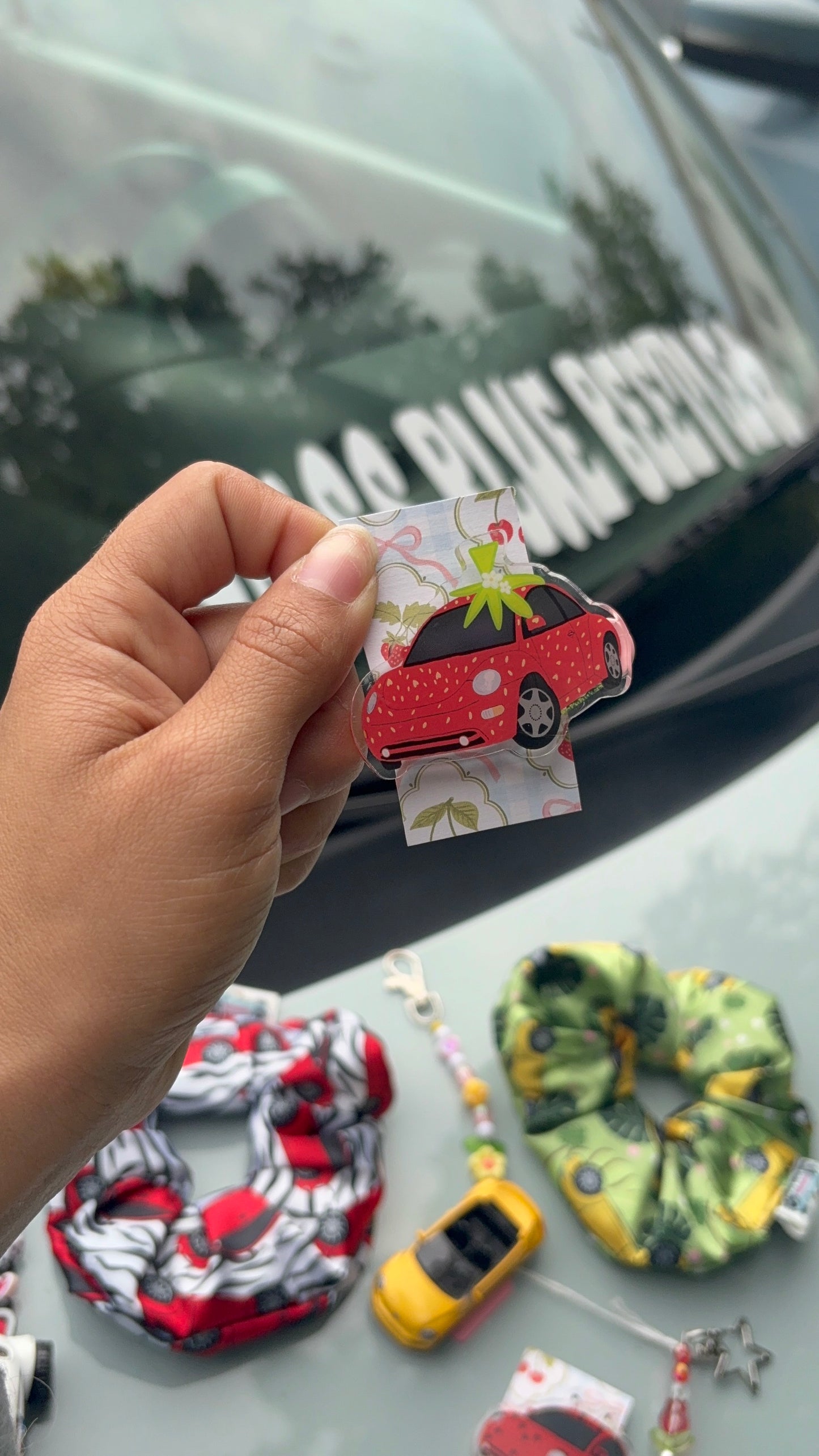 Punch Buggy Hair Clips