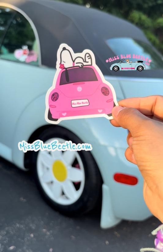 Bella’s bug weatherproof sticker