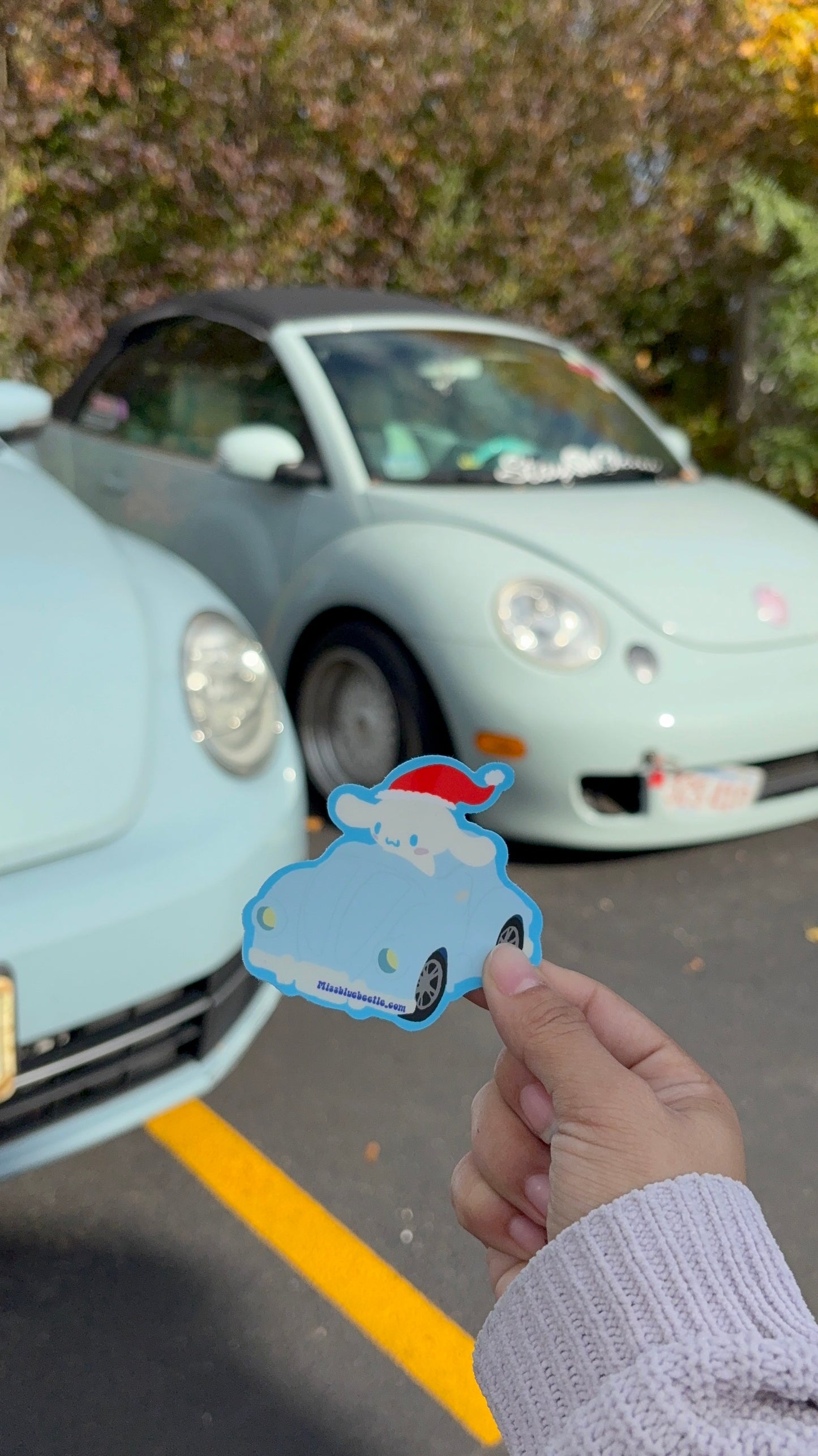 Santa’s bug Weatherproof Decal