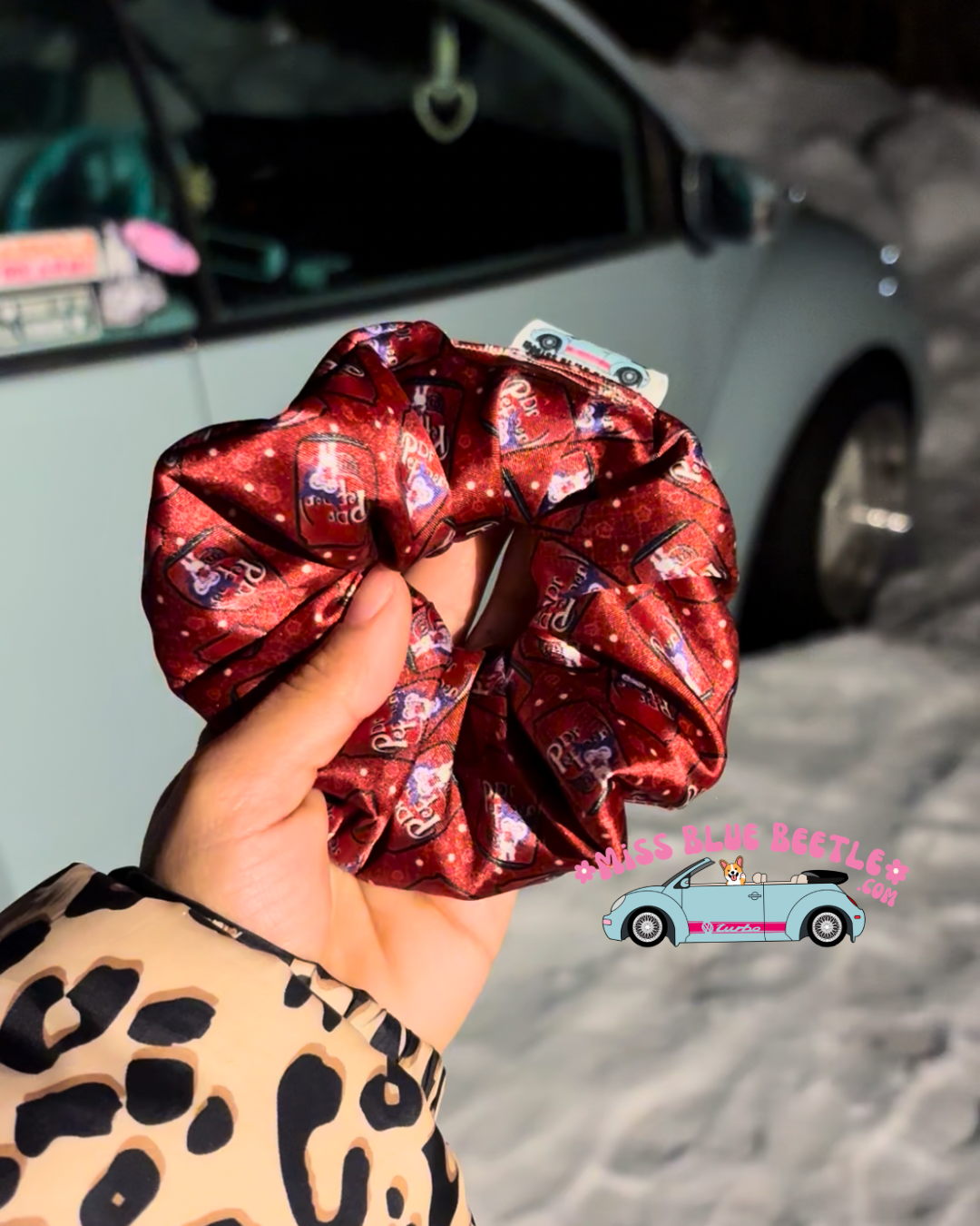 Dr kuro satin scrunchie