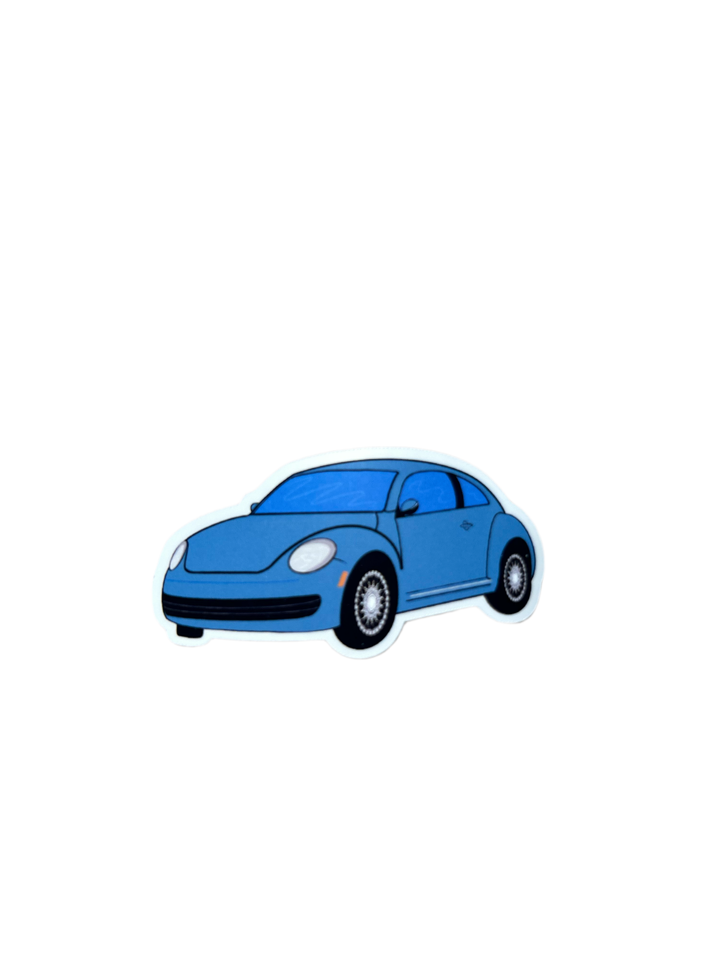 Denim Blue Bug sticker