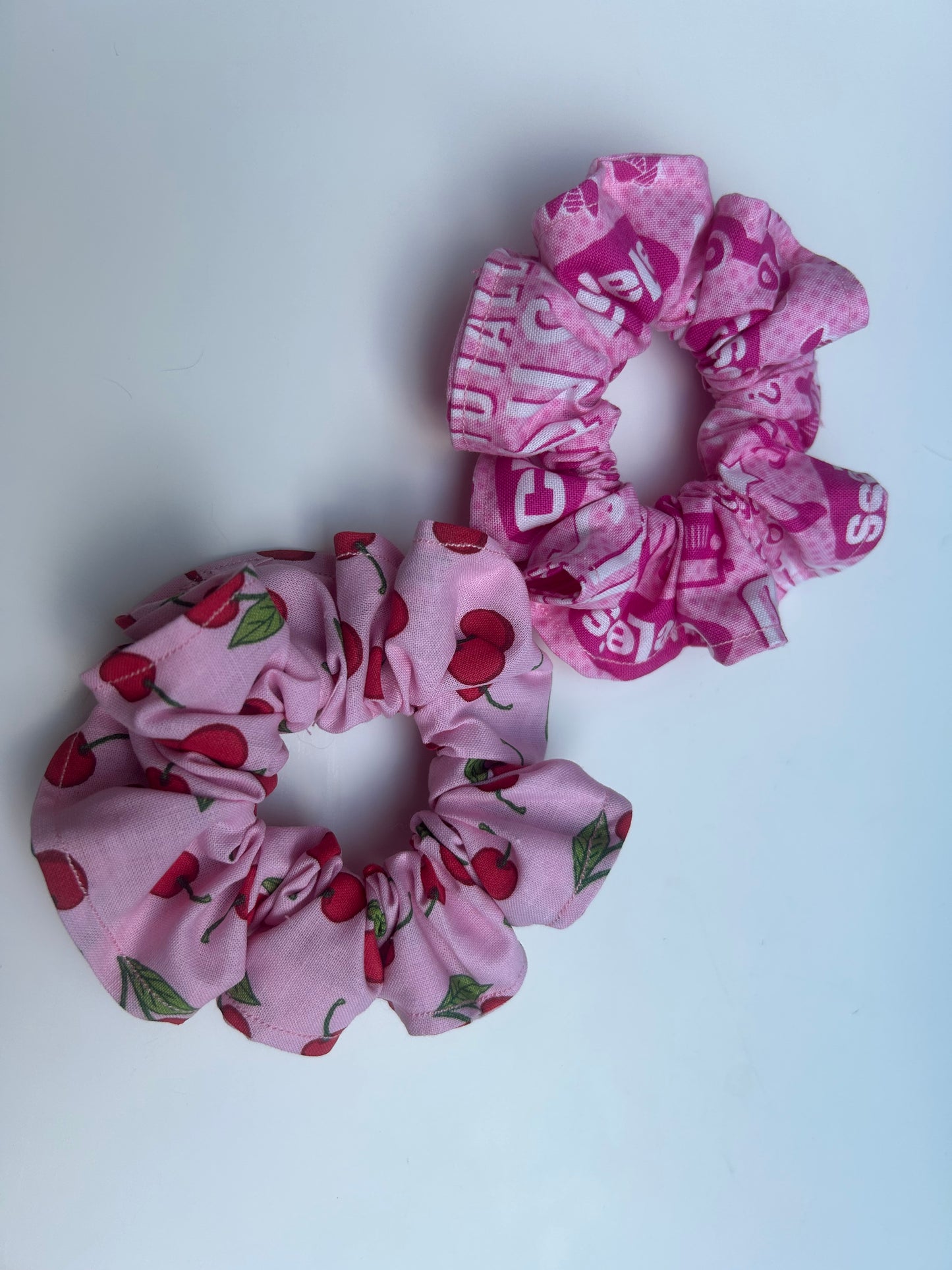 large design Cherry scrunchie