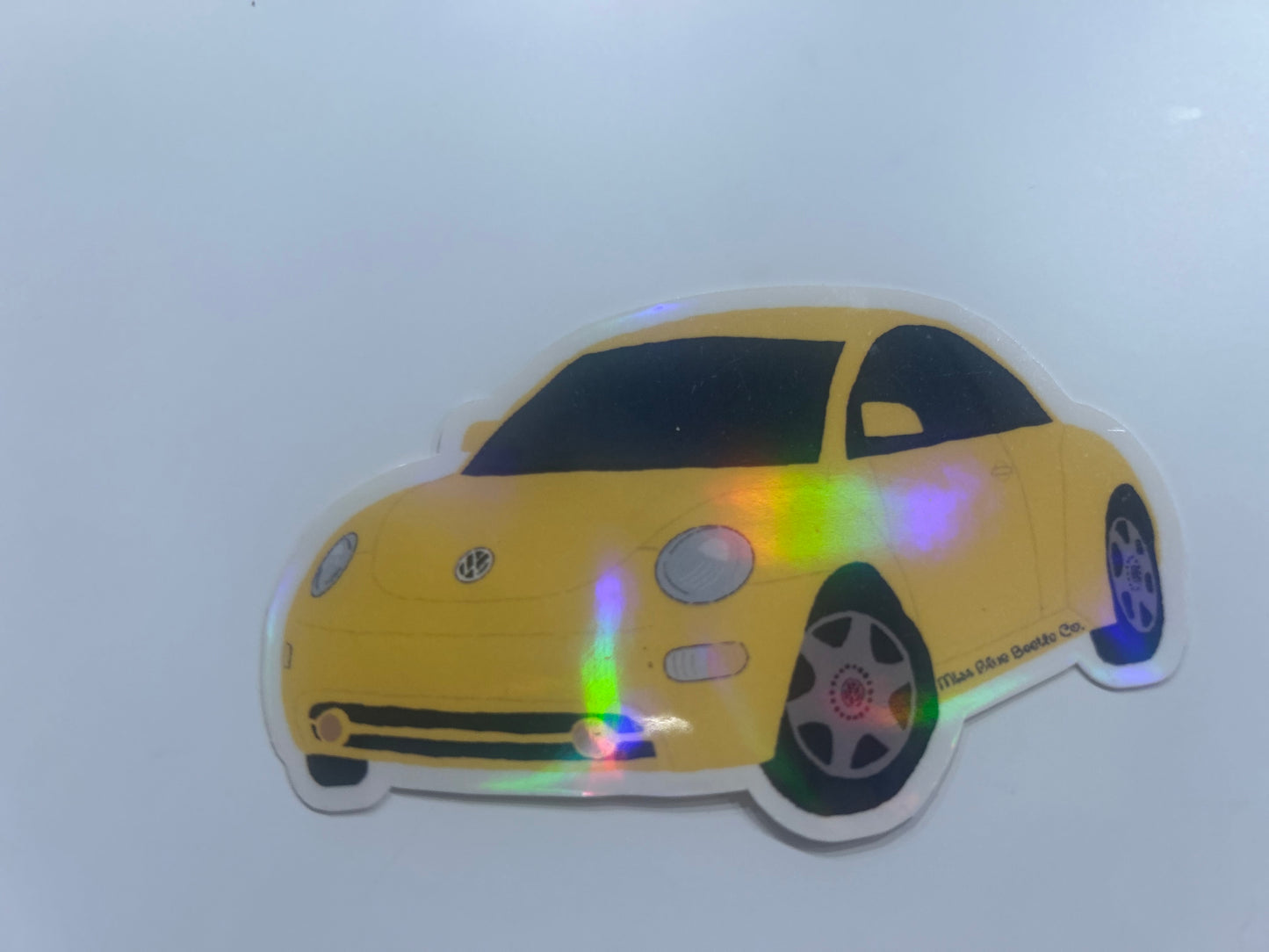 Yellow bug NB sticker