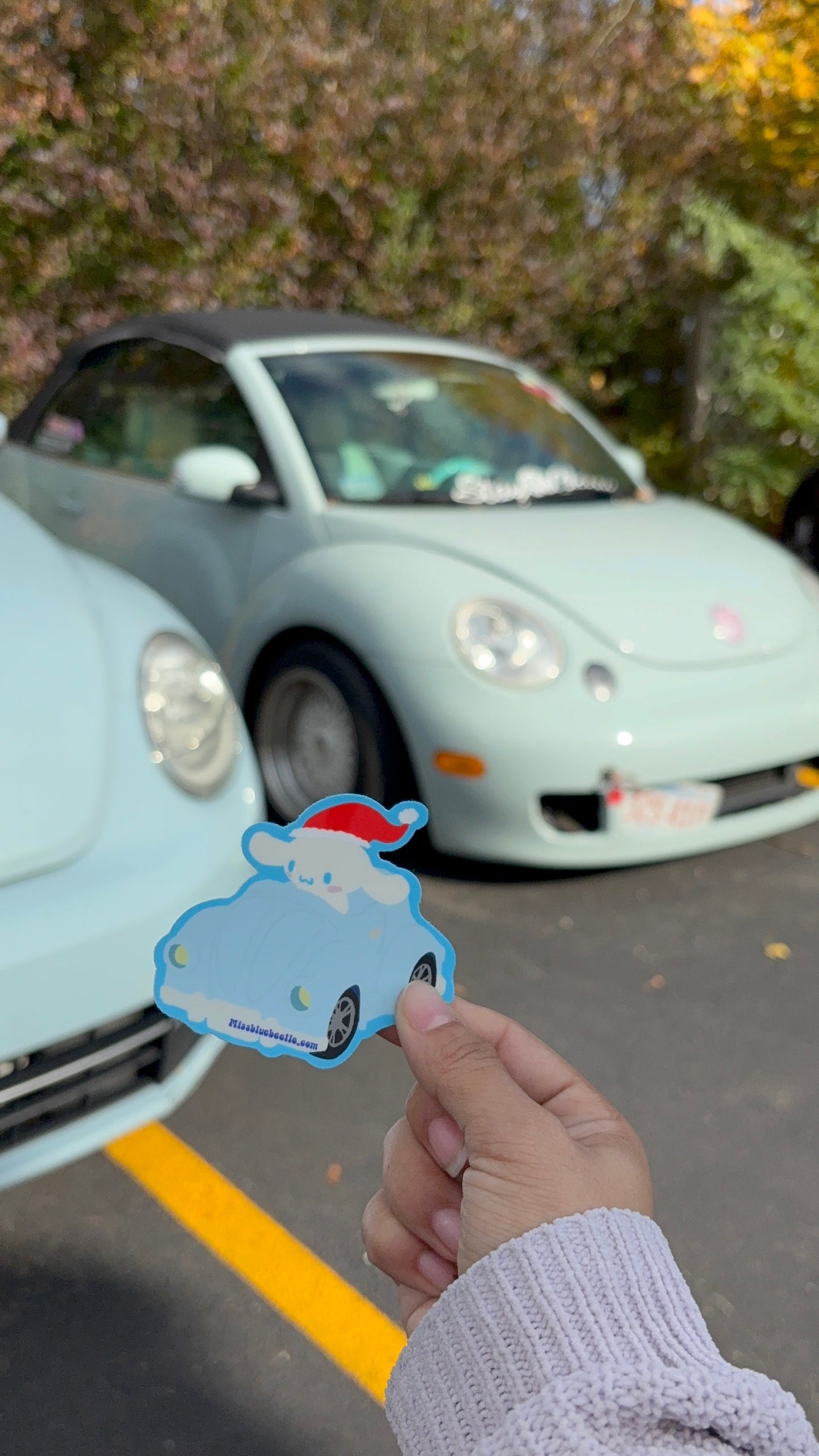 Santa’s bug Weatherproof Decal