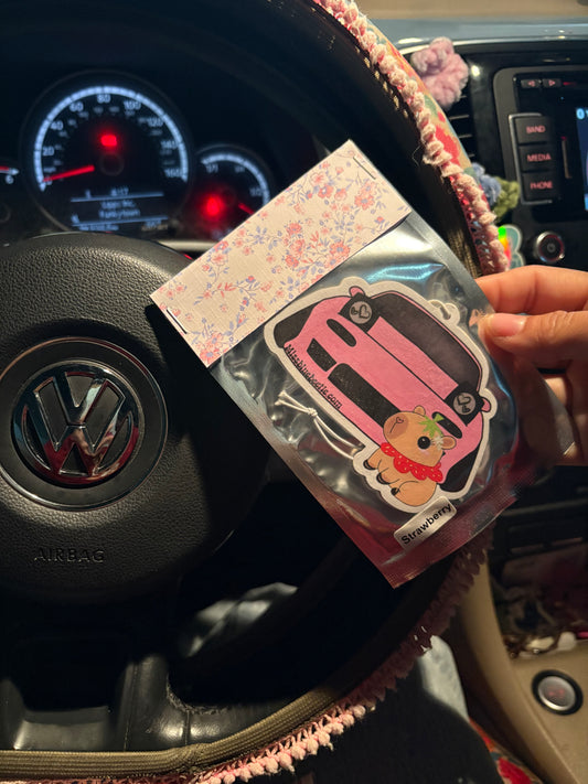 pink Miata Airfreshener