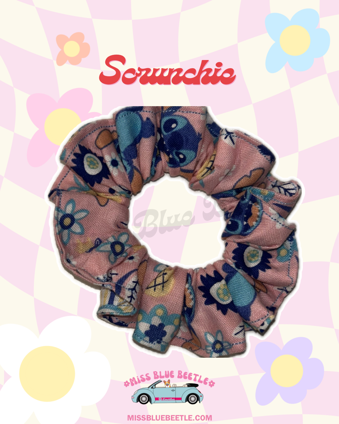 Stitch scrunchie