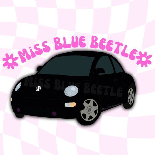 Black Bug Sticker