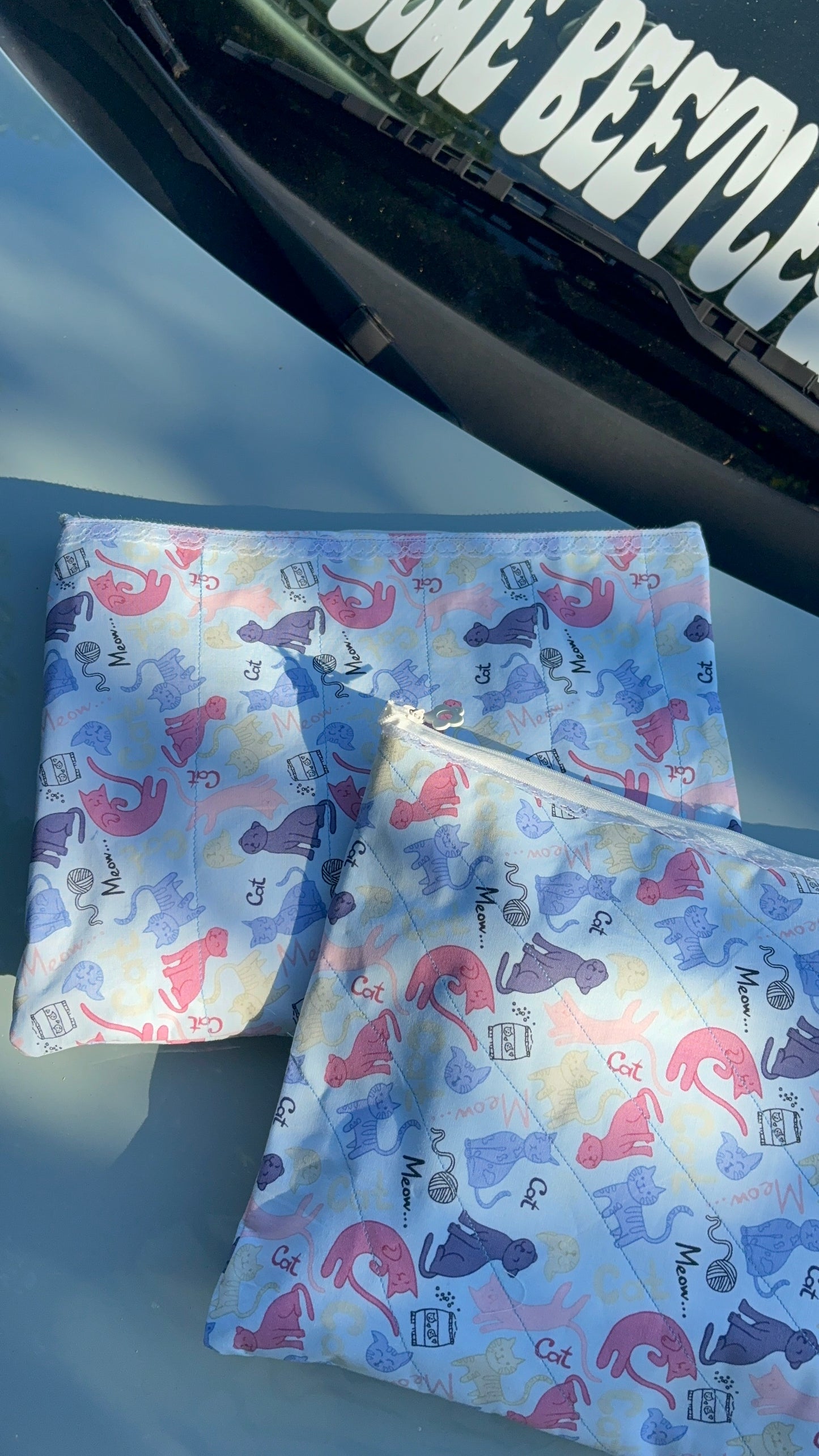 Cats iPad bag/ big Travel Bag