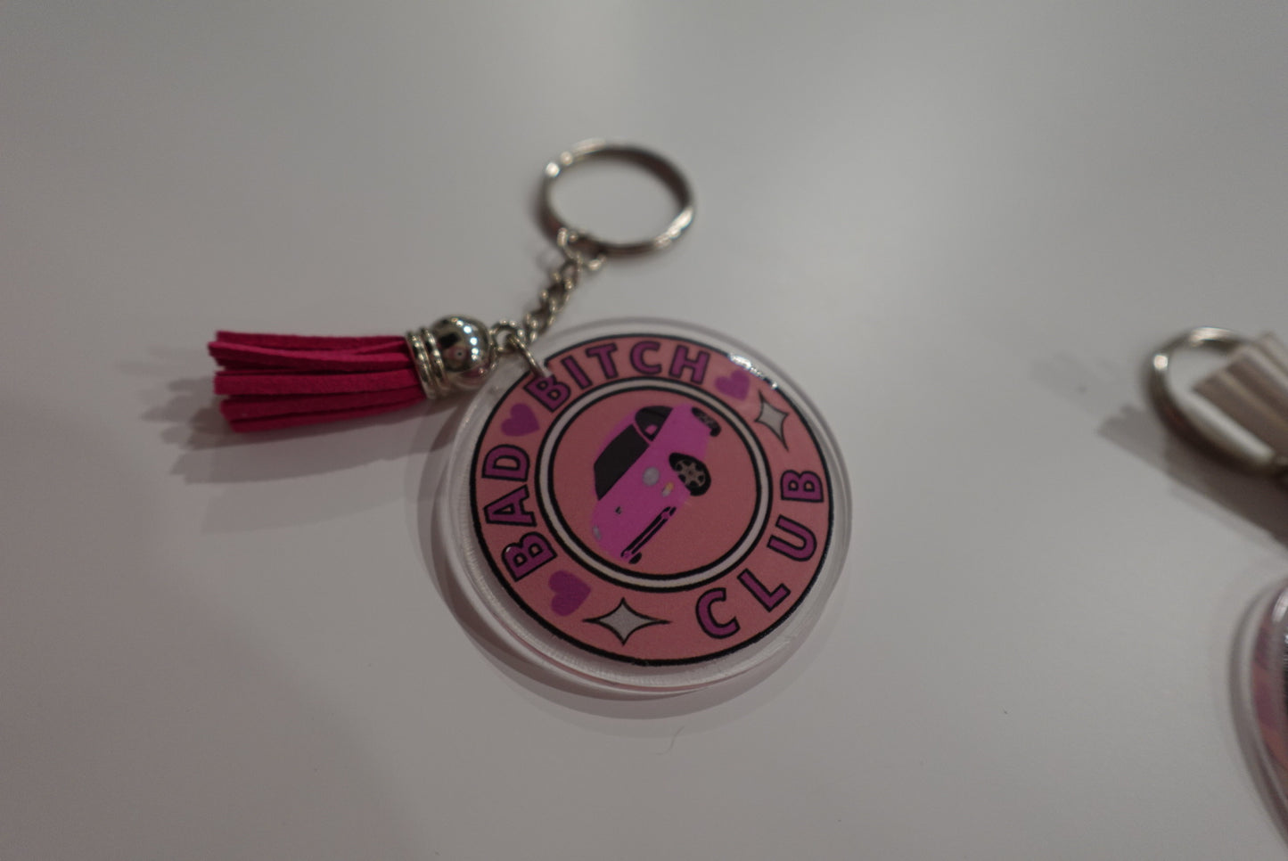 Bad B!itch Club keychains