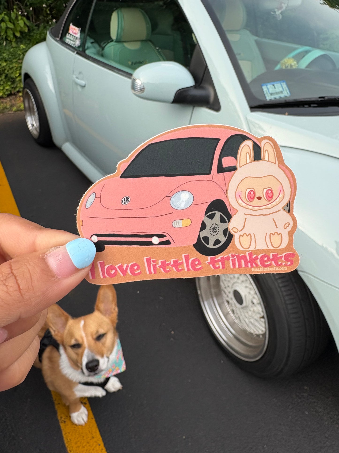 Labubu’s bug Sticker