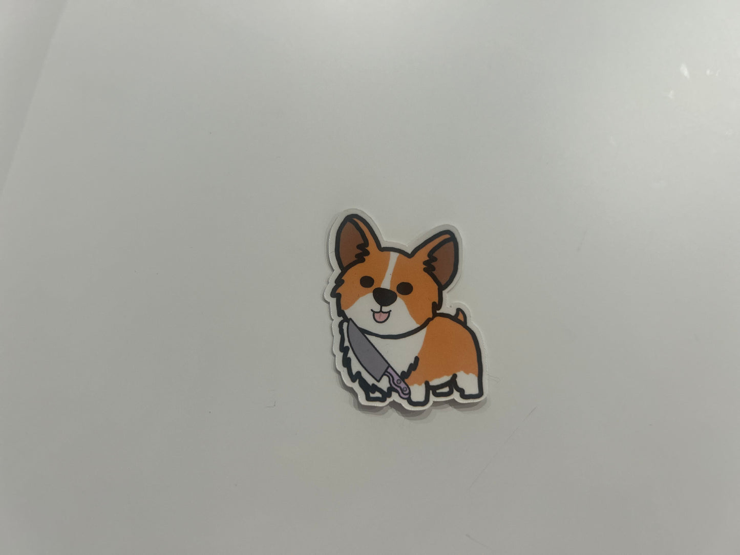 Sassy Corgi sticker