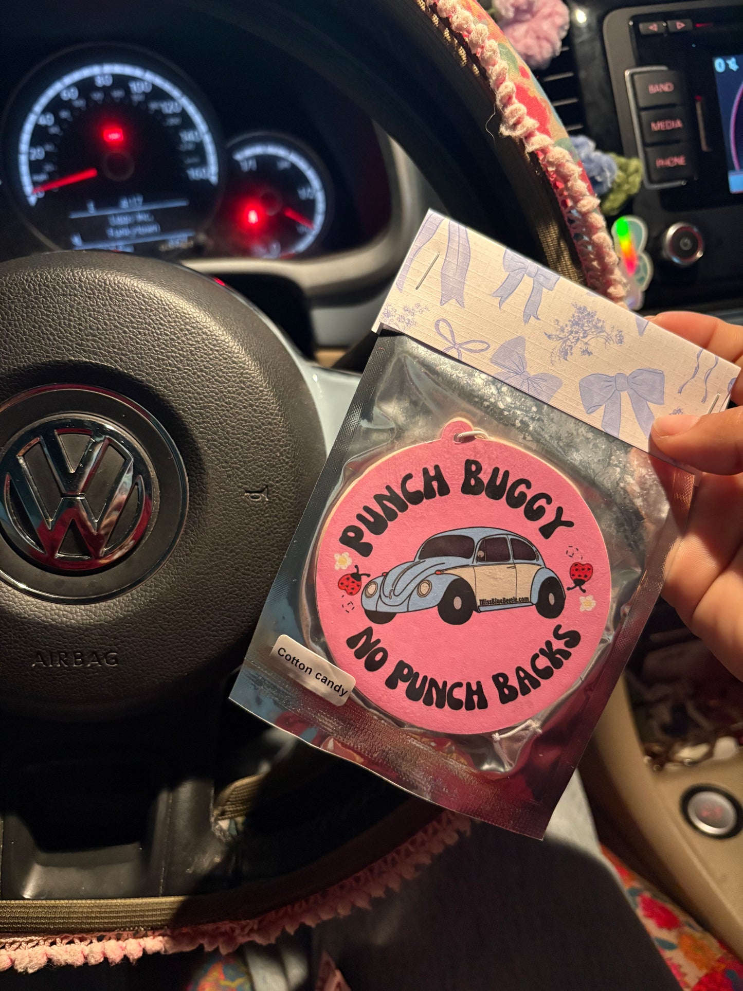 Punch buggy no punch back Airfreshener