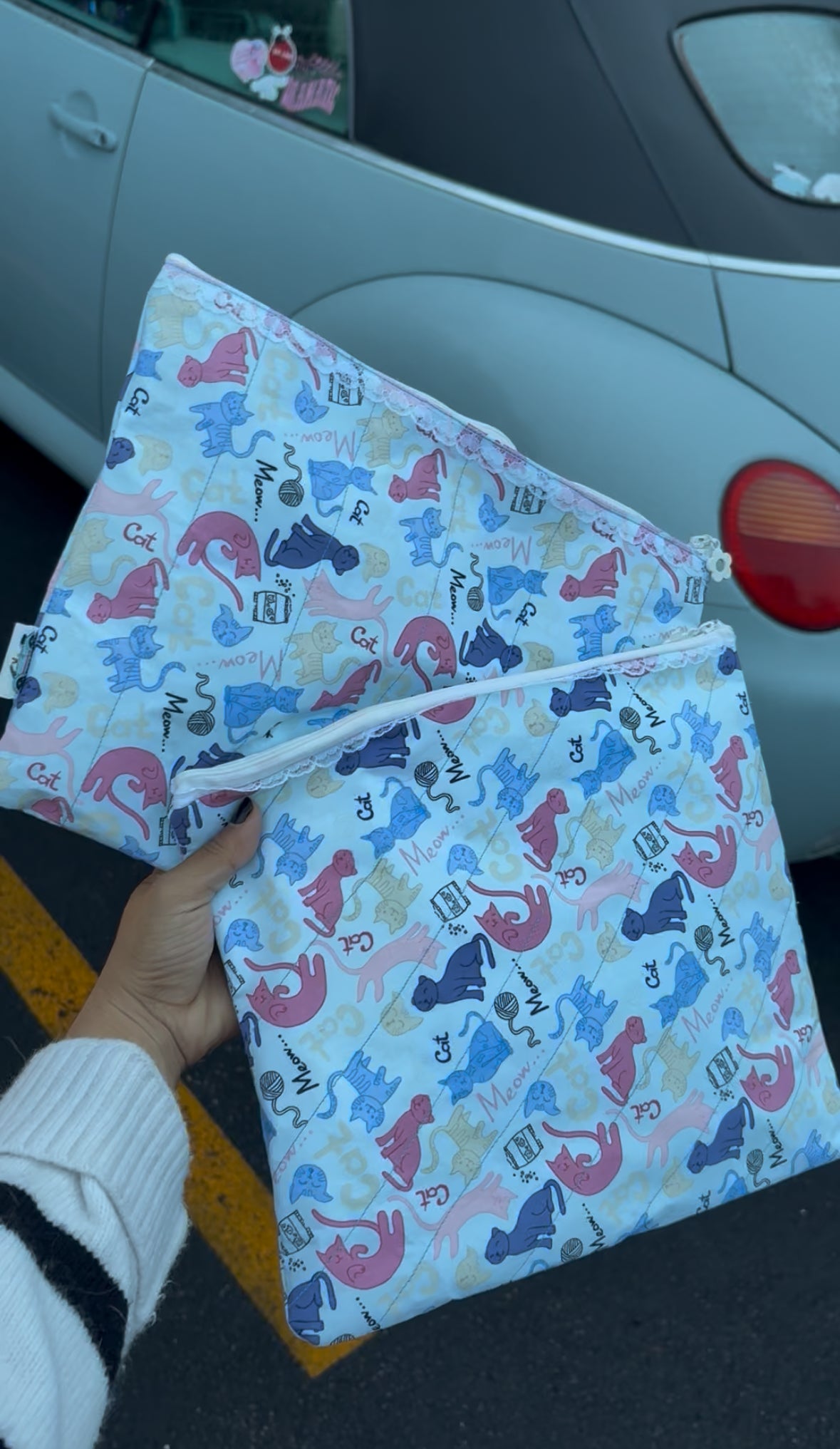 Cats iPad bag/ big Travel Bag