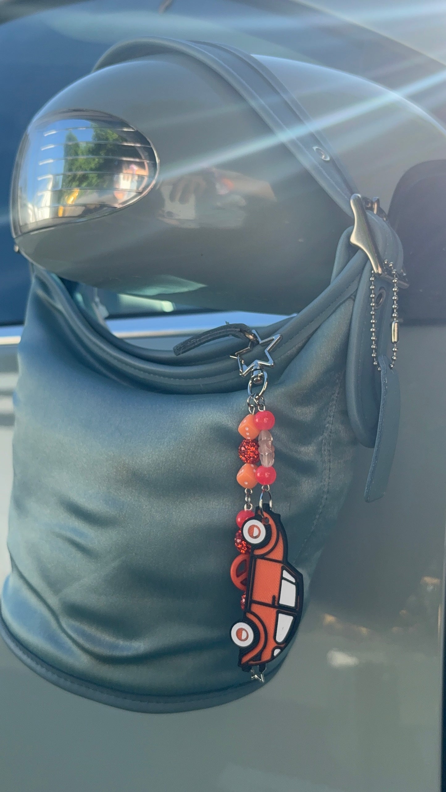 Aircooled bug bag charm / Keychain Collab