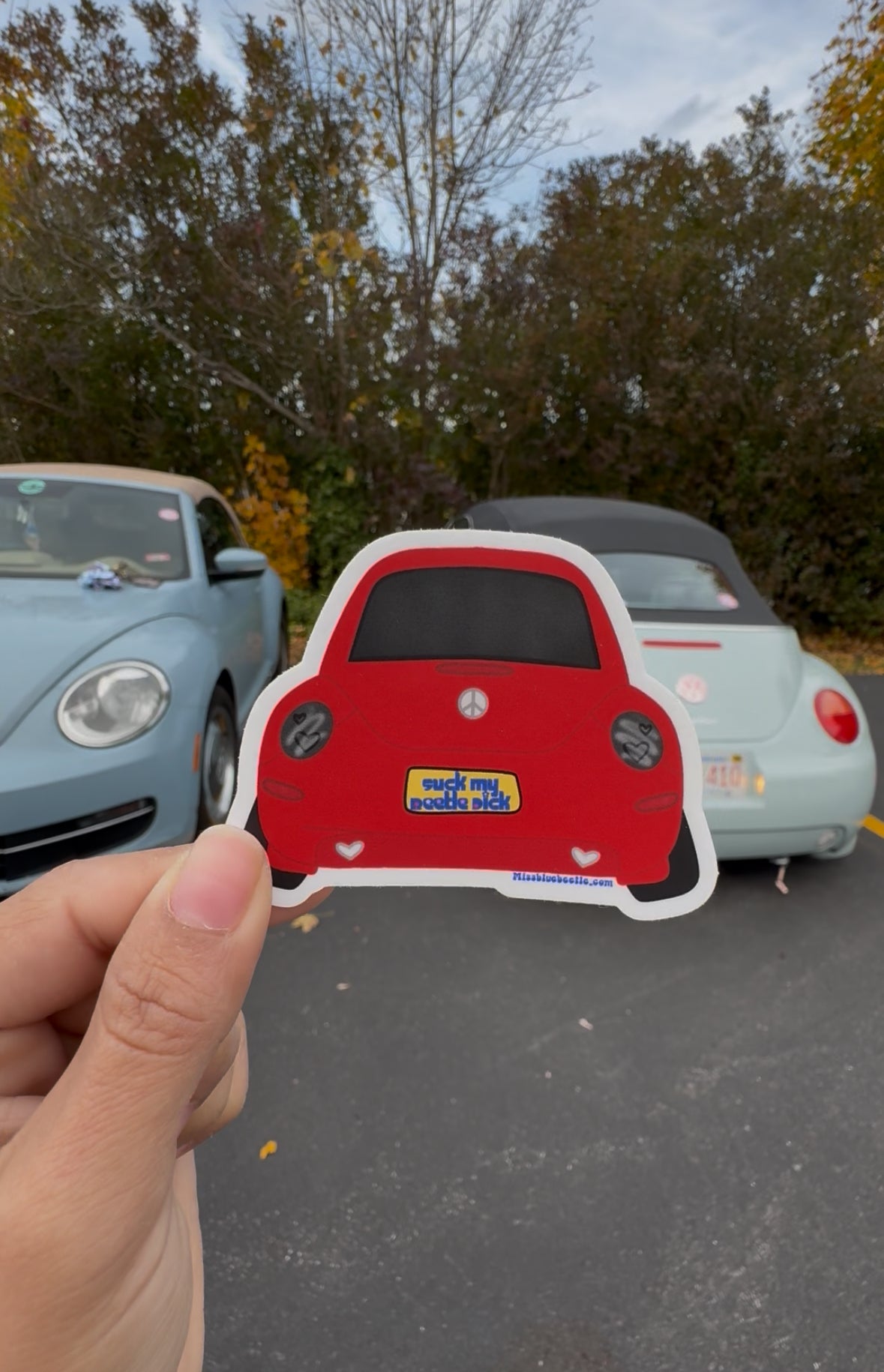 lower bug Weatherproof Decal