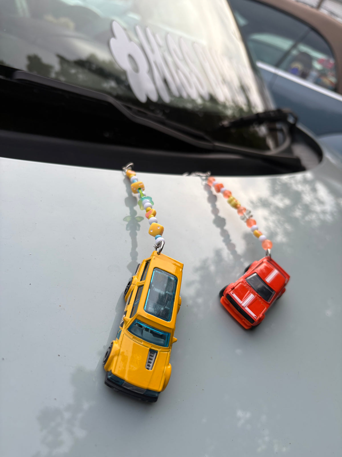 Volvo 240 &  72 Datsun sunny hotwheels keychains