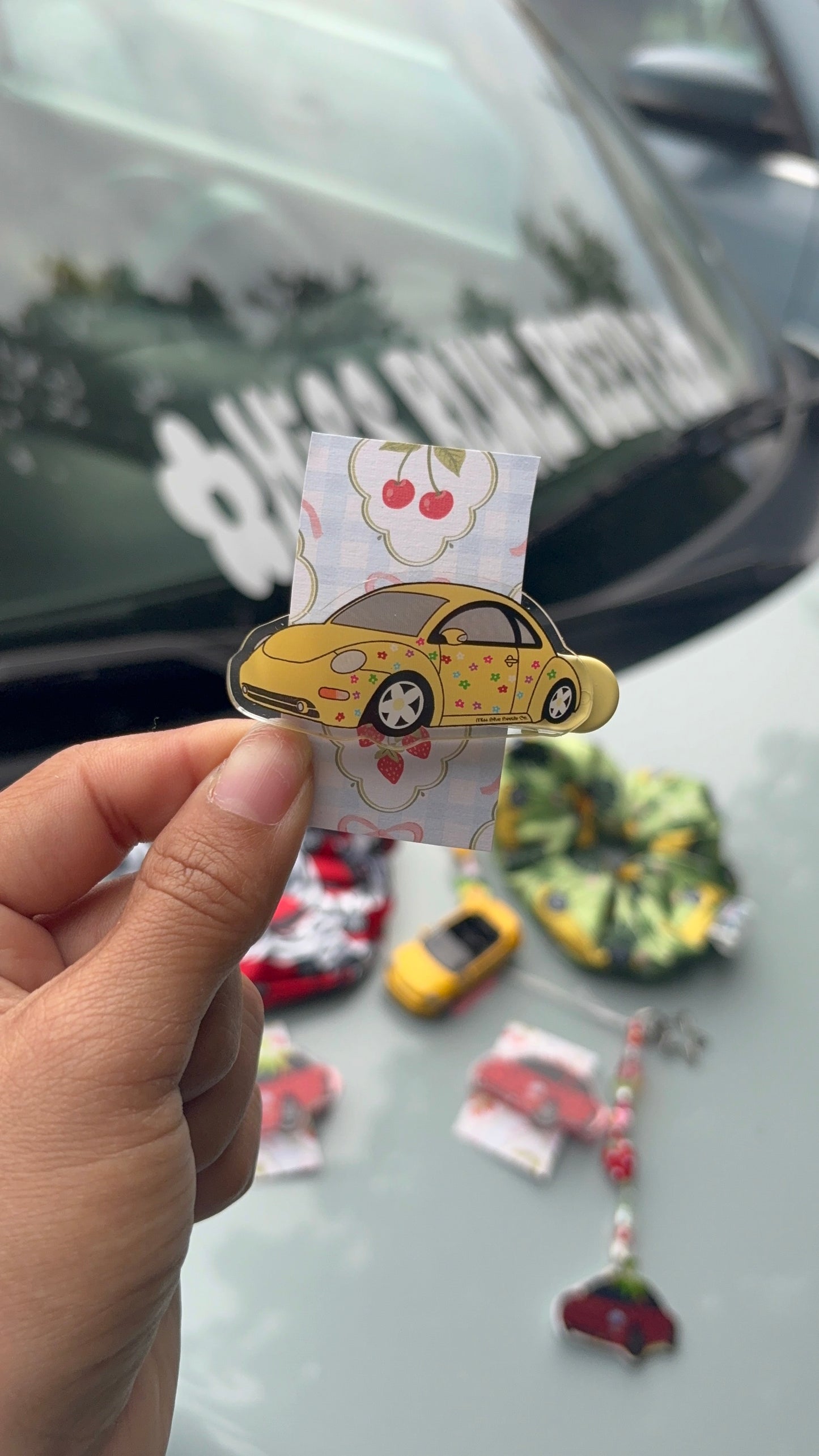 Punch Buggy Hair Clips